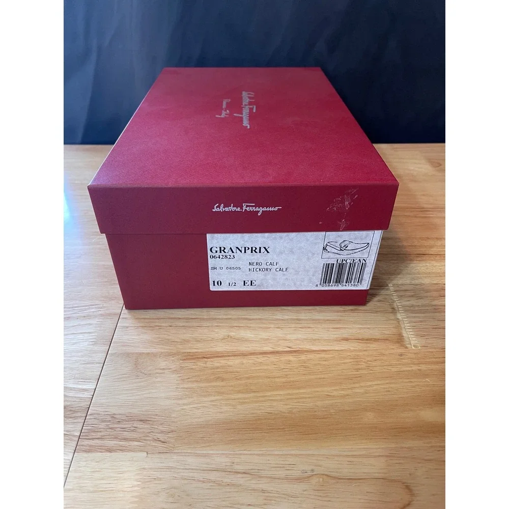 Salvatore Ferragamo Red Shoe Box EMPTY Gift Replacement Storage